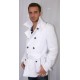 Trench Coat IMD512 Blanc